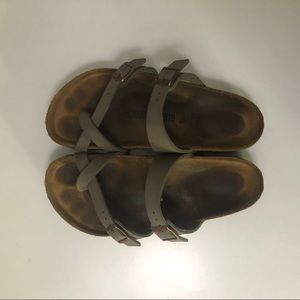 Birkenstock Mayari Birkibuc Thonged Sandals